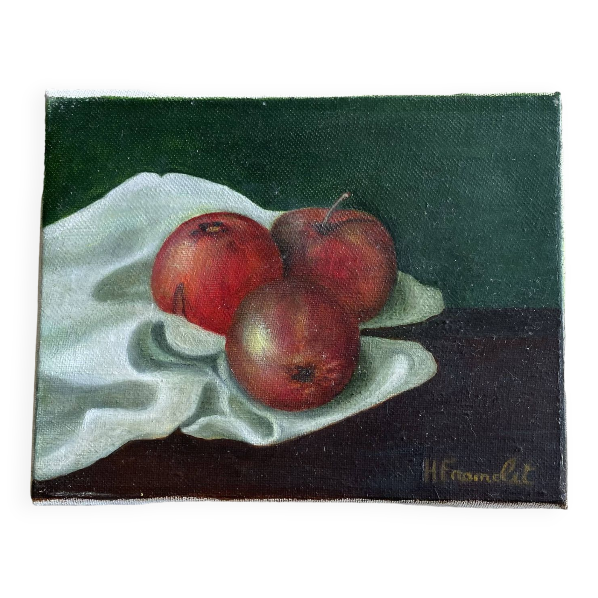 Small signed still life