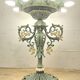Unique Cast iron Victorian floor lamp art nouveau (converted gas light)