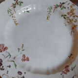Large antique English-made deep dish