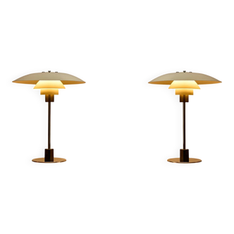 Set of 2 PH 4/3 table lamps - produced by Louis Poulsen