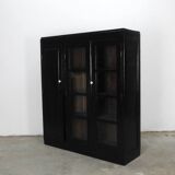 Zwarte brocante kast