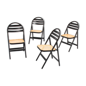4 chaises pliantes en