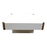 Vintage coffee table attributed to Willy Rizzo, 1970s