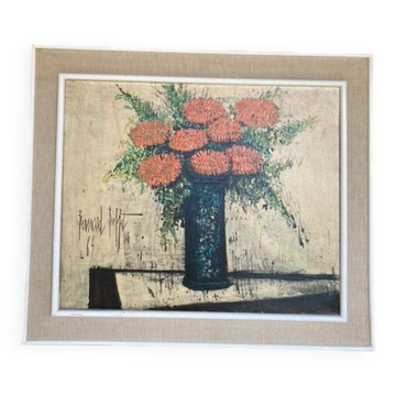 "Bernard Buffet" painting oil reproduction certified and numbered