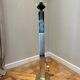 Lampe de sol bicolore en chrome et or Willy Rizzo lumica