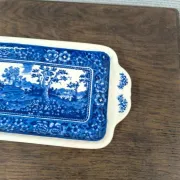Rectangular cake dish Villeroy and Boch Rusticana blue