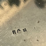 Magnificent silver sauceboat.