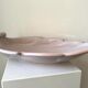 Large leaf-shaped stoneware bowl by Gunnar Nylund for Rörstrand, Sweden 1960s