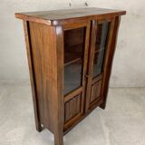 Brutalist Elm Cabinet by Olavi Hanninen