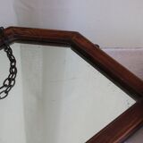 Miroir en bois