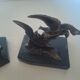 Pair of vintage paradise bird bookends