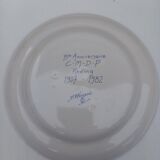 Old Rouen plate signed St Clement