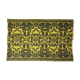 Wool handwoven yellow rug Romanian rug. Teppich. Tapis roumain. Romania