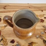 Pair of pitchers carafes vase stoneware