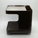 Brown 1970s Space Age Bar Cart Game by Marcello Siard for Longato