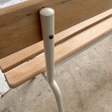 Vintage school bench