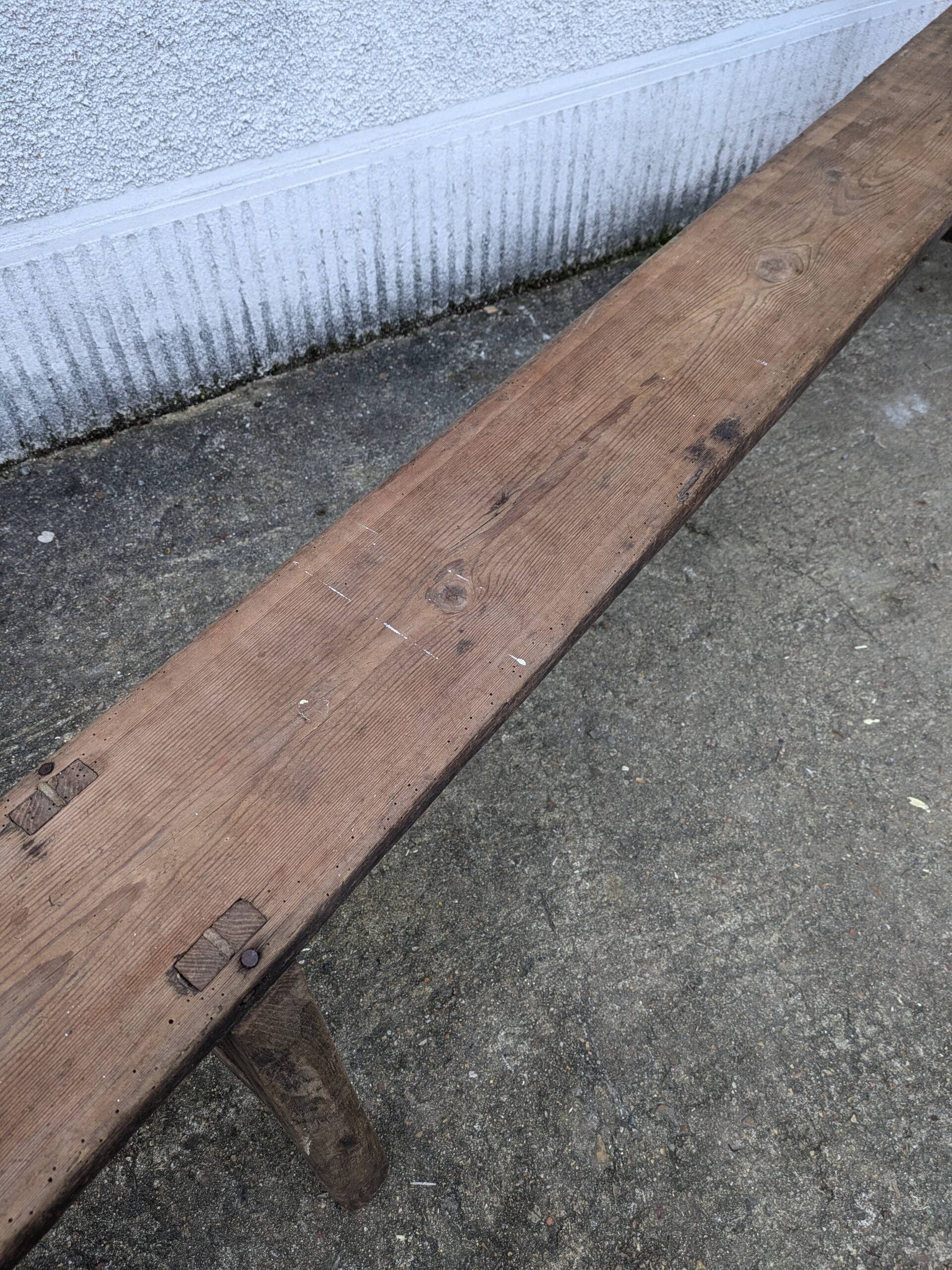 Banc de ferme
