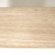 Vintage Italian coffee table in travertine, 1980s