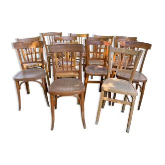 Lots of bistro chairs
