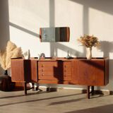 Large Scandinavian teak sideboard – Danish design – 1960s