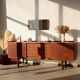 Large Scandinavian teak sideboard – Danish design – 1960s