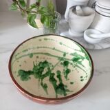 Glazed terracotta bowl