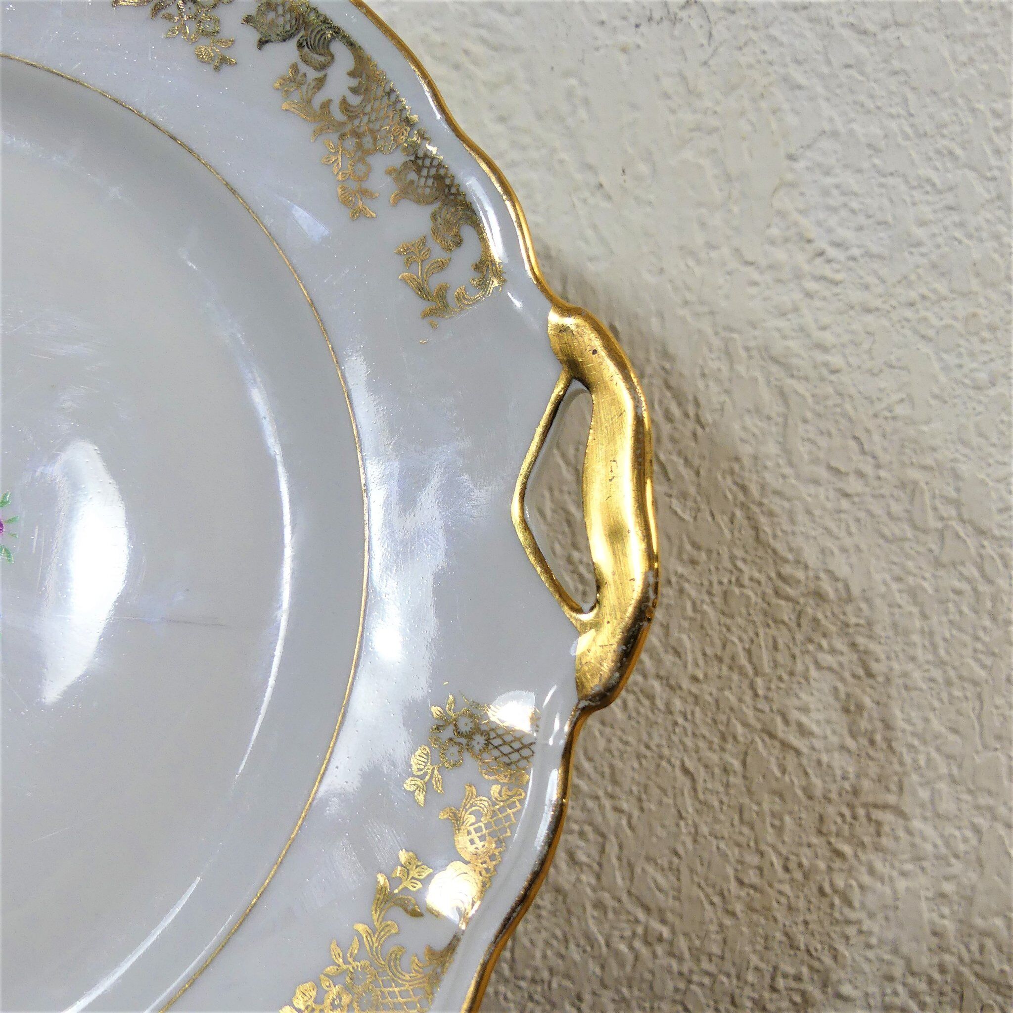 Cake dish - Vintage porcelain presentation dish