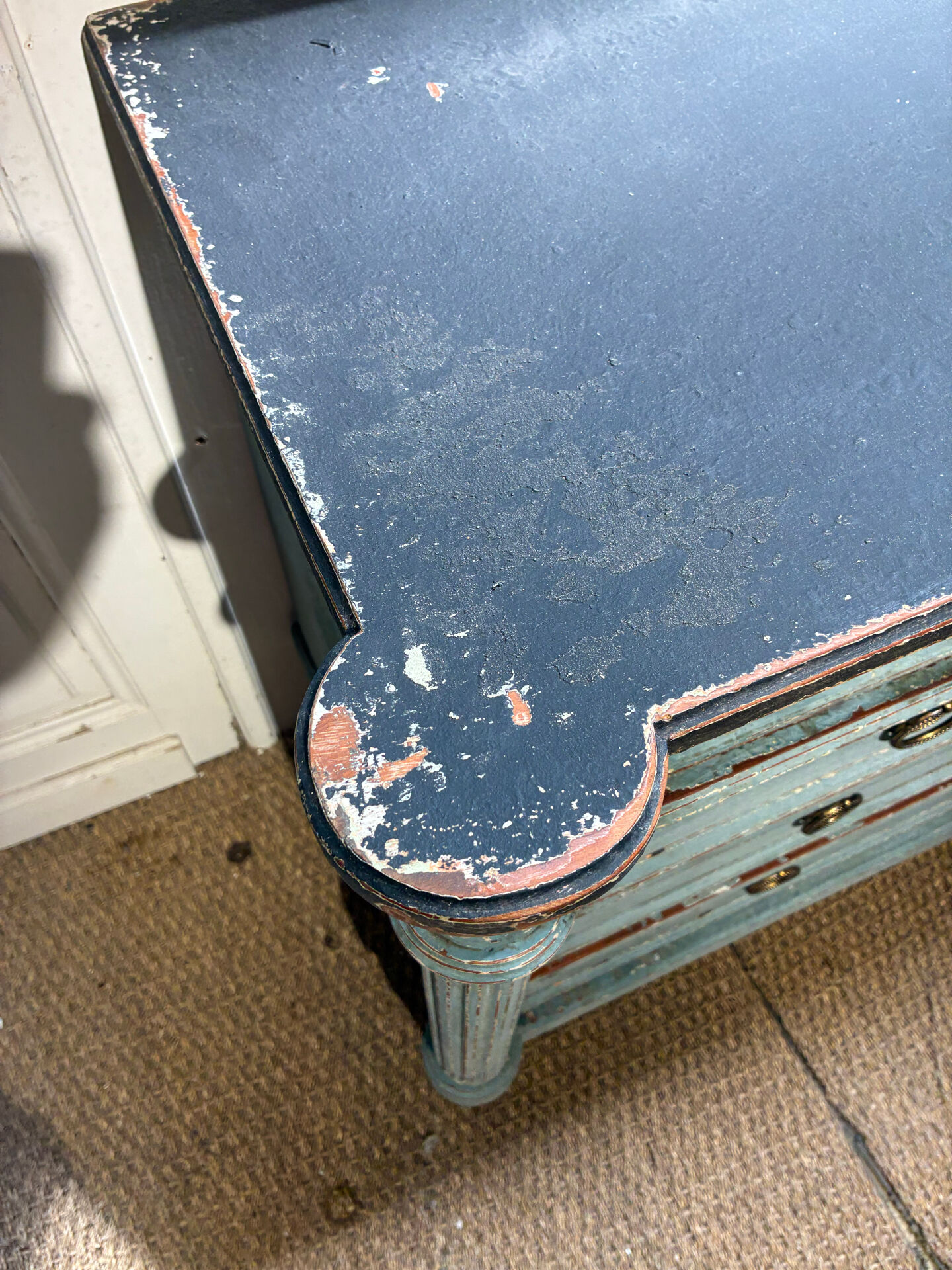 Antique Chest of Drawers, Louis, 16
