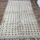 Tapis berbère a pois fait main 250 X 150 CM