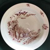 Plat rond Jules Vieillard