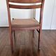 Set of 4 vintage solid wood chairs