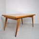 Table a manger pieds compas 1950