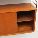 60s string wall unit in teak