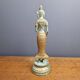 Ancienne sculpture bronze divinité Apsara inde XXe Statue déesse hindoue