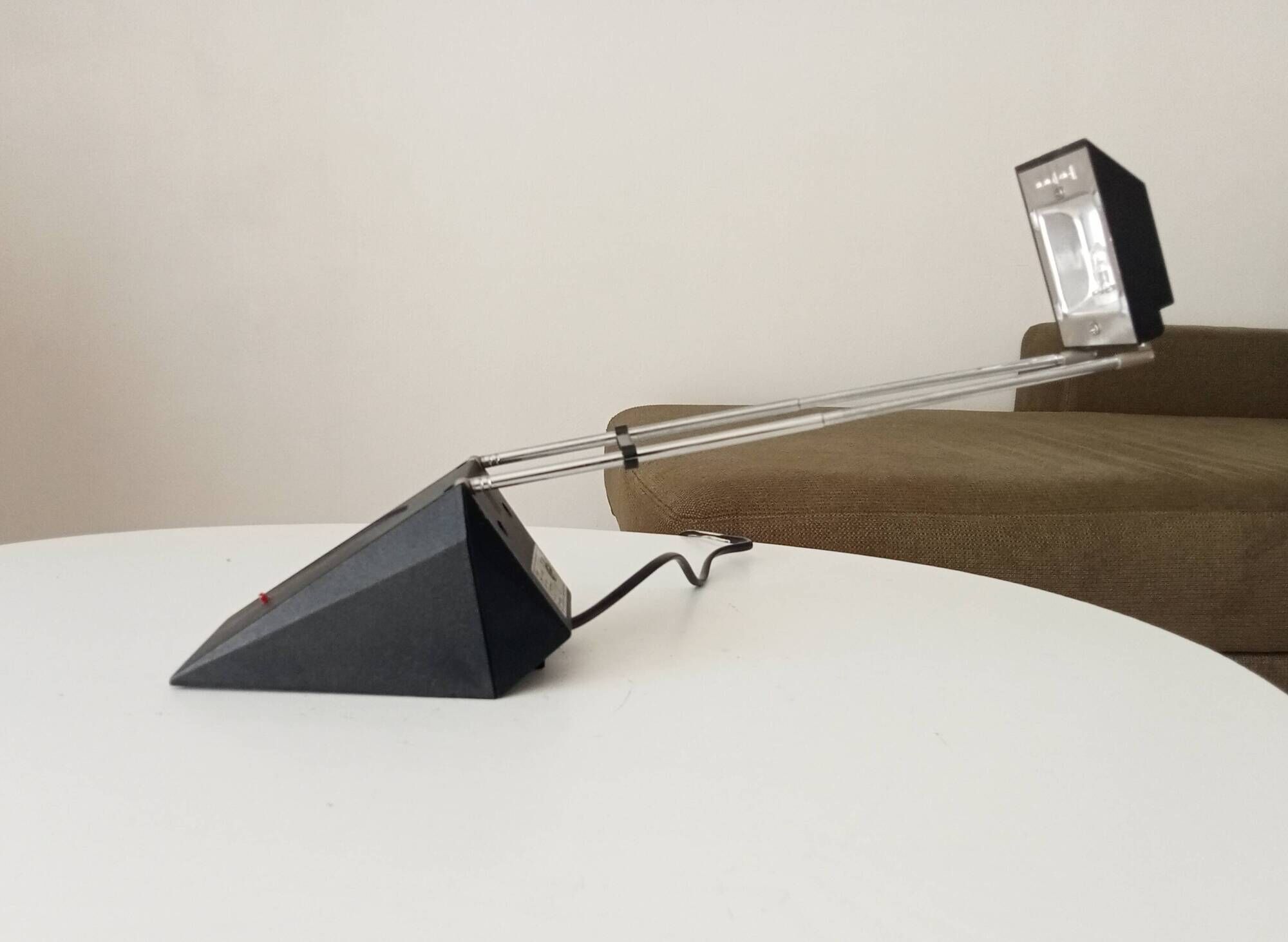Telescopic desk lamp Fuder Memphis style 1980s