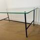 Glass coffee table Pierre Guariche