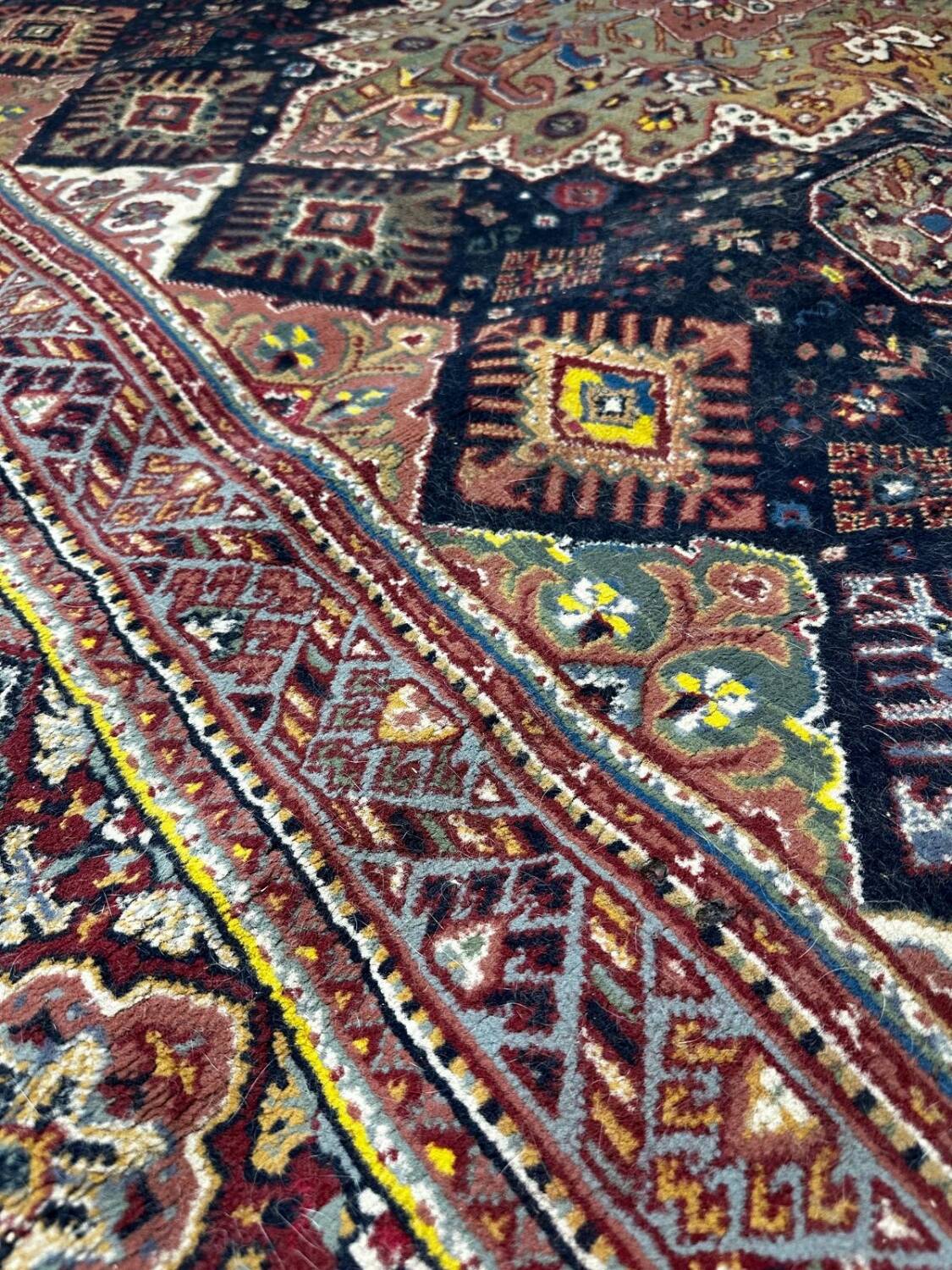 Large oriental-style carpet