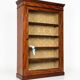Late 19th century mahogany shop display cabinet.