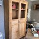Renovated wooden wardrobe