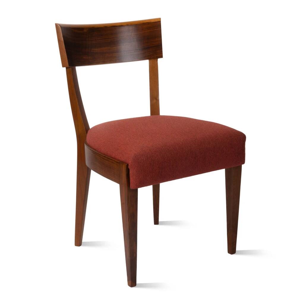Wooden dining chair by Jindřich Halabala for UP závody in the 1940s
