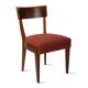 Wooden dining chair by Jindřich Halabala for UP závody in the 1940s
