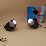 Pair of Osram eyeball magnetic minispot 41601 vintage mini spot