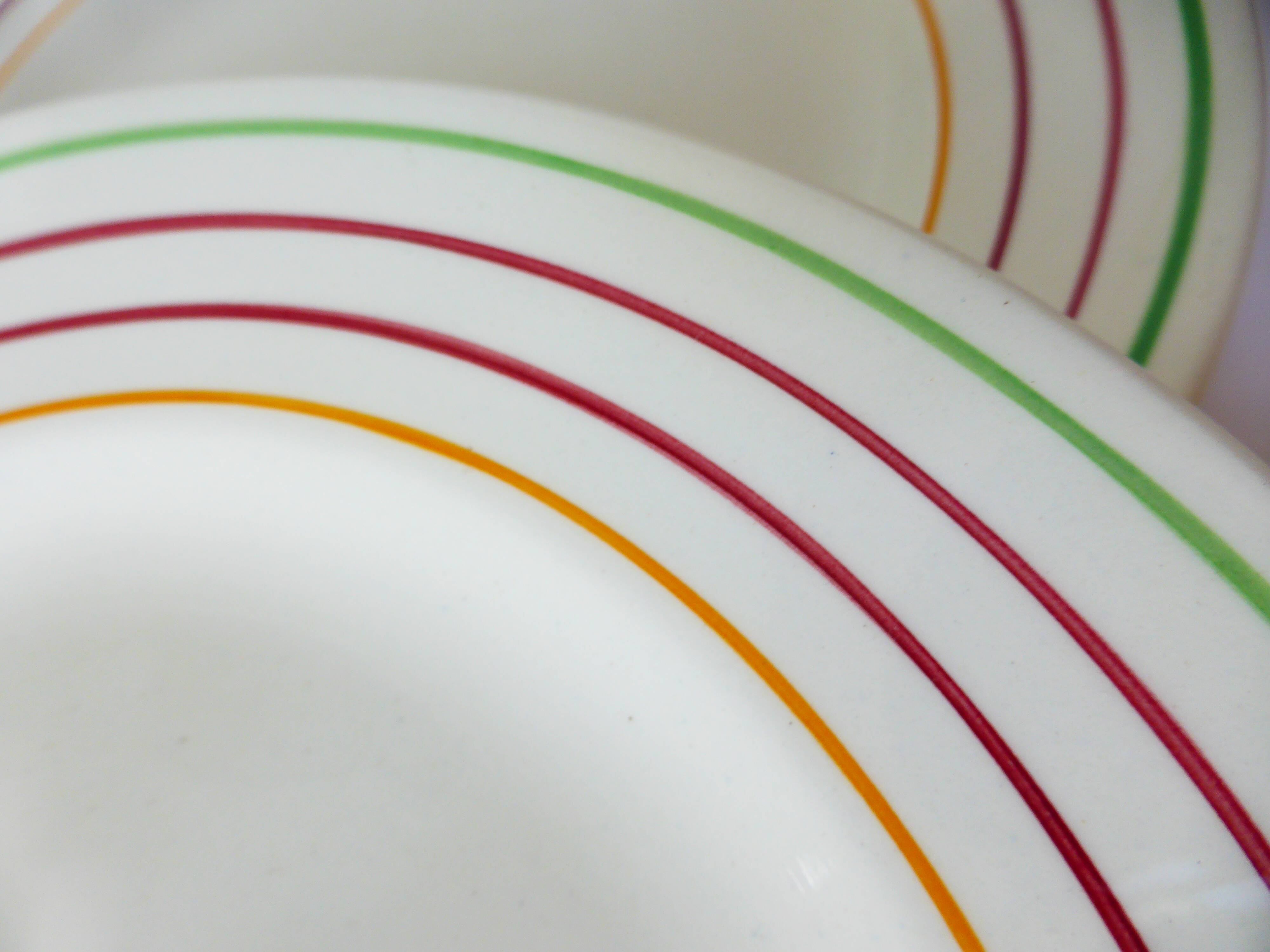 4 flat plates Gien model Jean