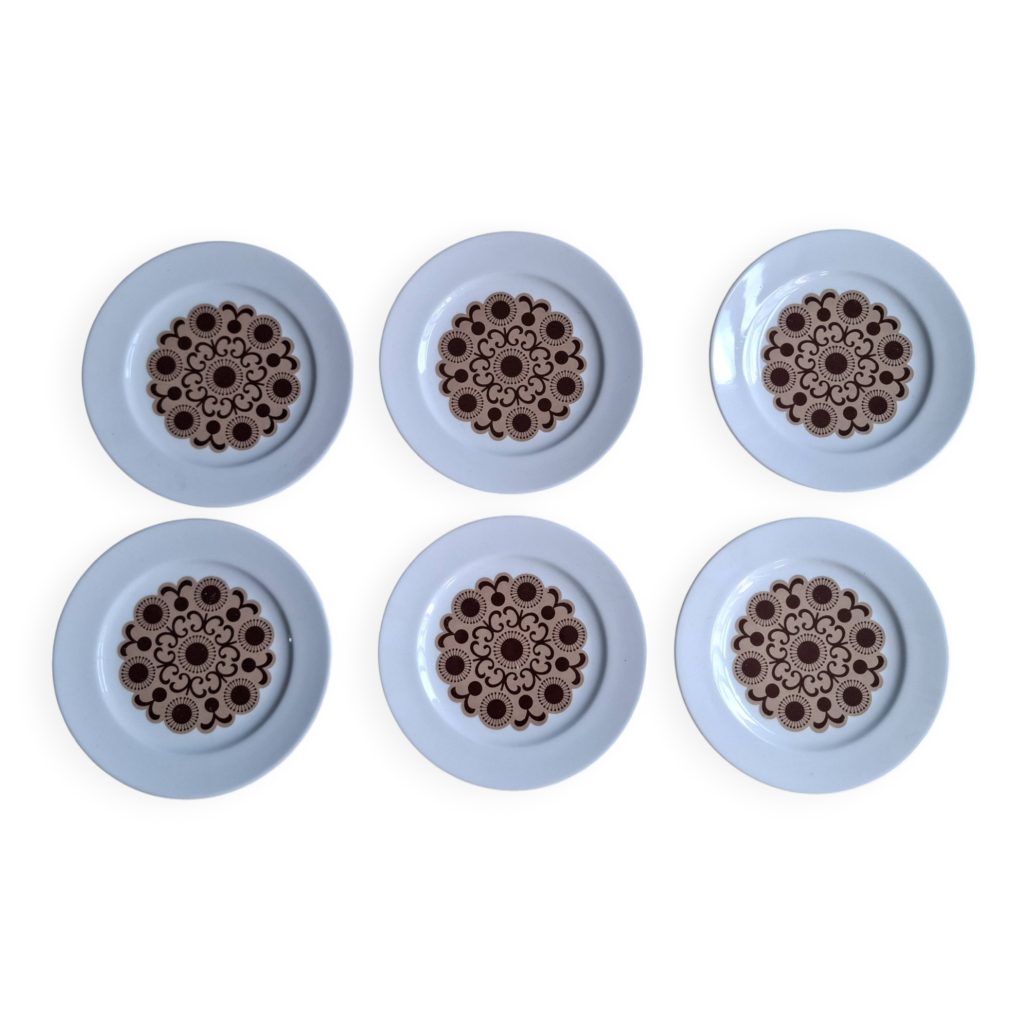 Set of 6 Arzberg plates