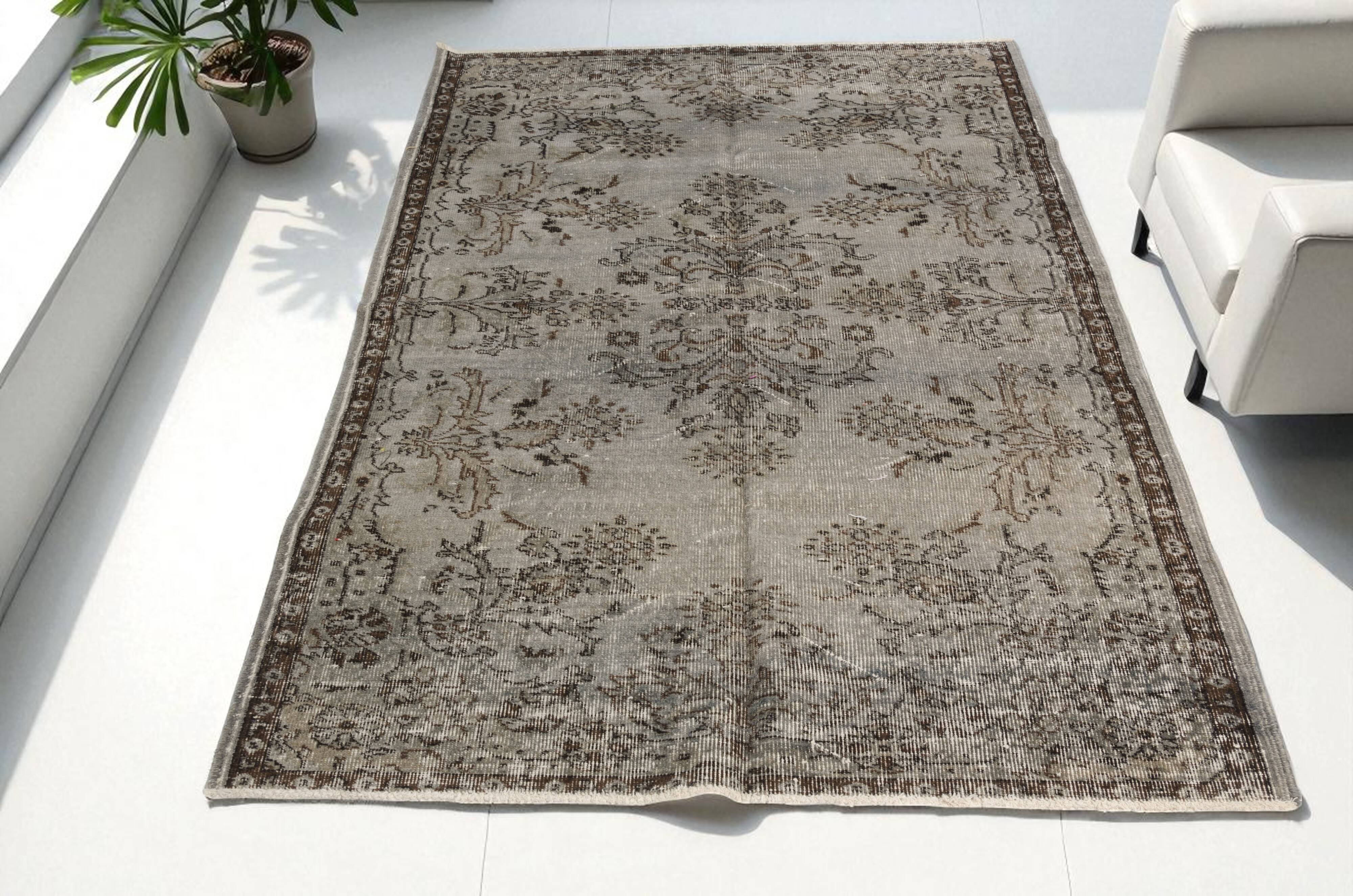 Vintage Turkish Wool Handknotted RUG sku v9