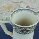 Broc en faience de  sarreguemines