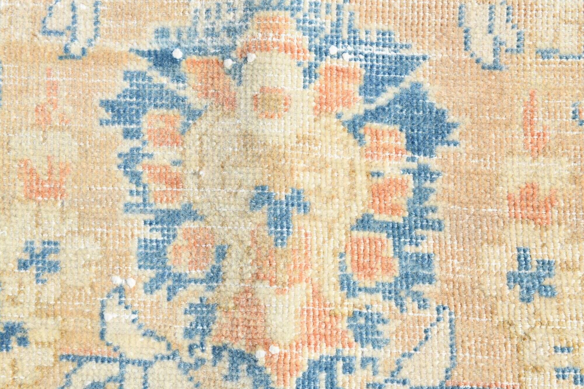 Shades Of Pink Large Vintage Persian Carpet, Hand Knotted Rug, 282x426 Cm