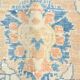 Shades Of Pink Large Vintage Persian Carpet, Hand Knotted Rug, 282x426 Cm