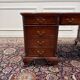 Classic English Chesterfield Partnerdesk Desk