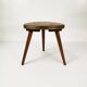 Modernist mahogany flower stand, Germany, 1960s.